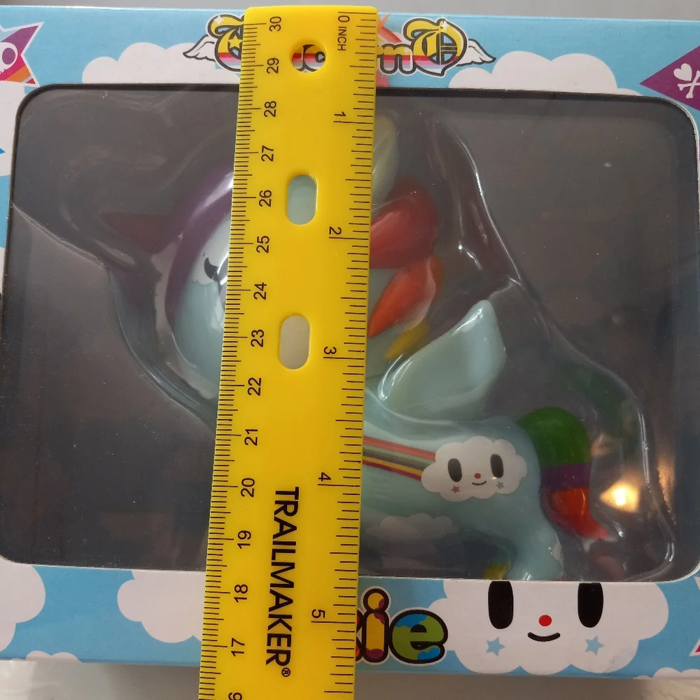 RARE Tokidoki Unicorno Pixie Vinyl Collectible Figure Rainbow Limited